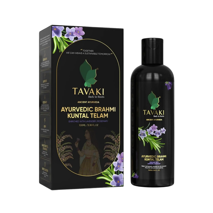 Ayurvedic Brahmi Kuntal With Rosemery Oil