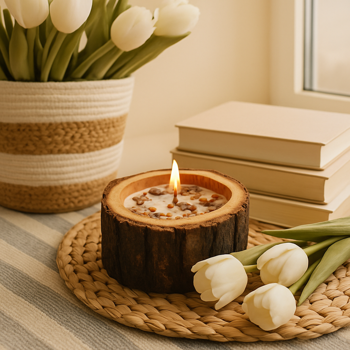 Rustic Charm Scented Soy Wax Candle