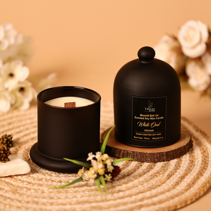 Moonlit Bell Jar Scented Soy Wax Candle