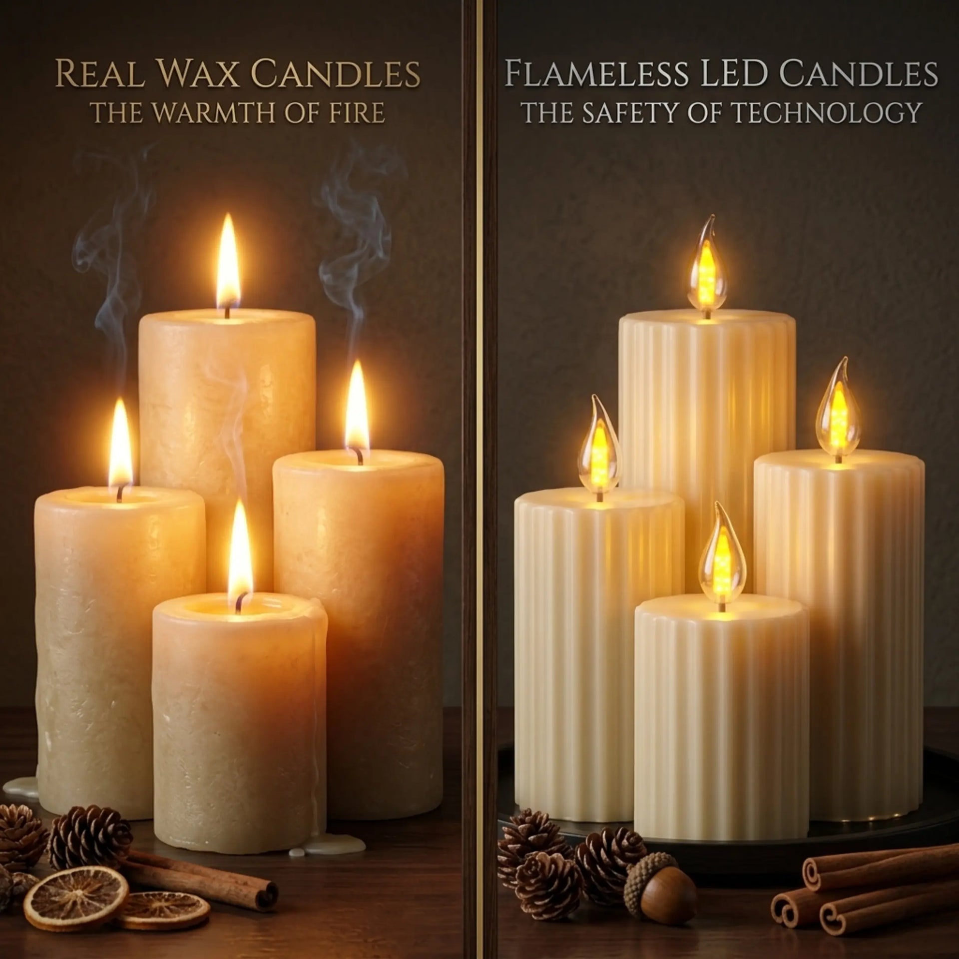 Wax Candles vs. LED Candles: Which One is Best