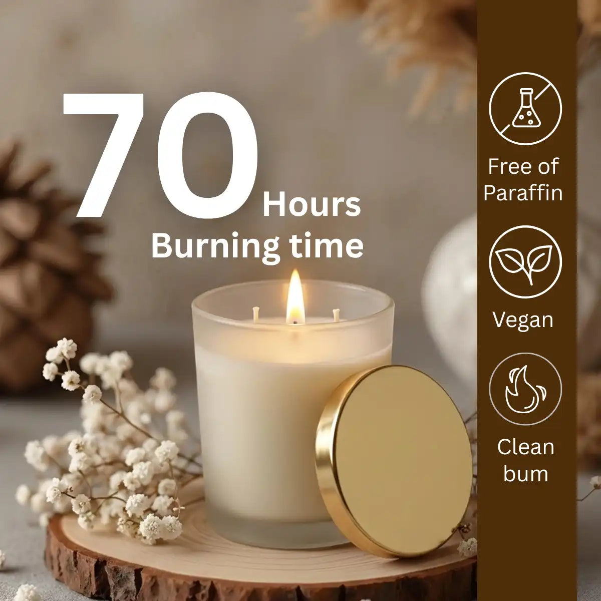 Tavaki The Calm Ritual – Scented Soy Wax Jar Candle