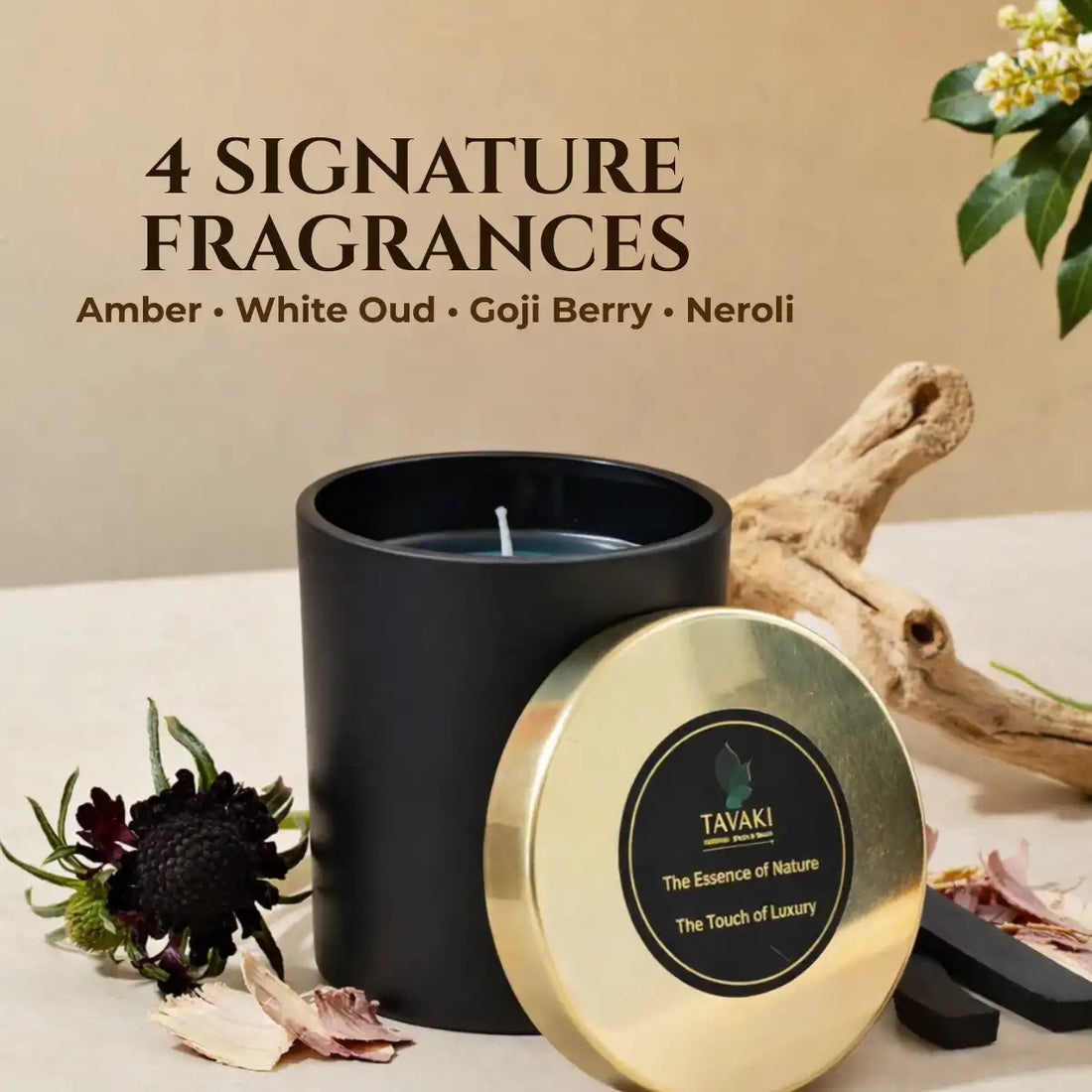 Tavaki The Calm Ritual – Scented Soy Wax Jar Candle