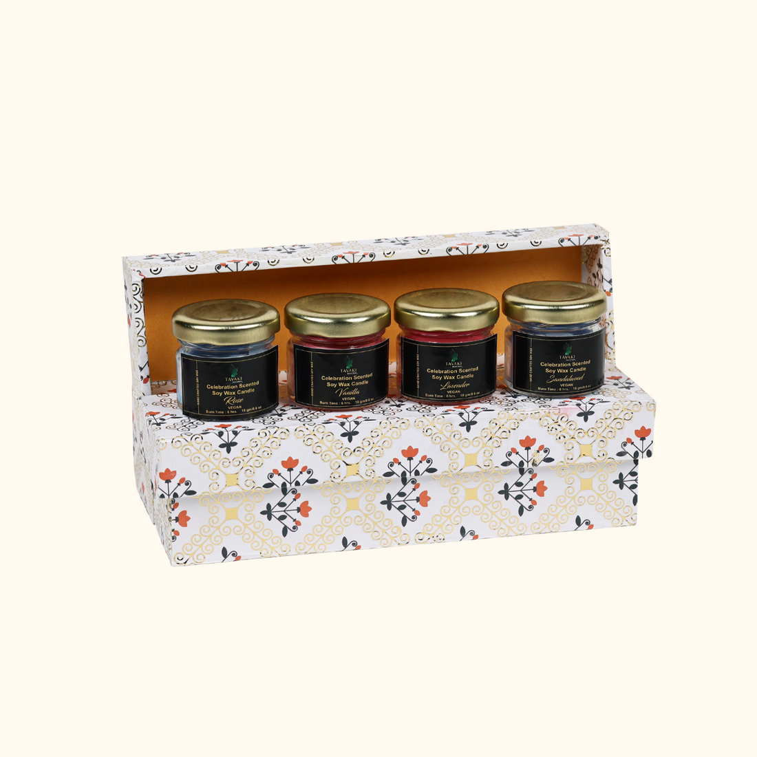 Celebration Scented Soy Wax Candle — Pack of 4