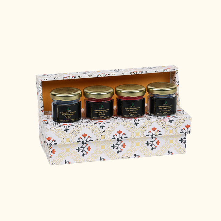 Celebration Scented Soy Wax Candle — Pack of 4