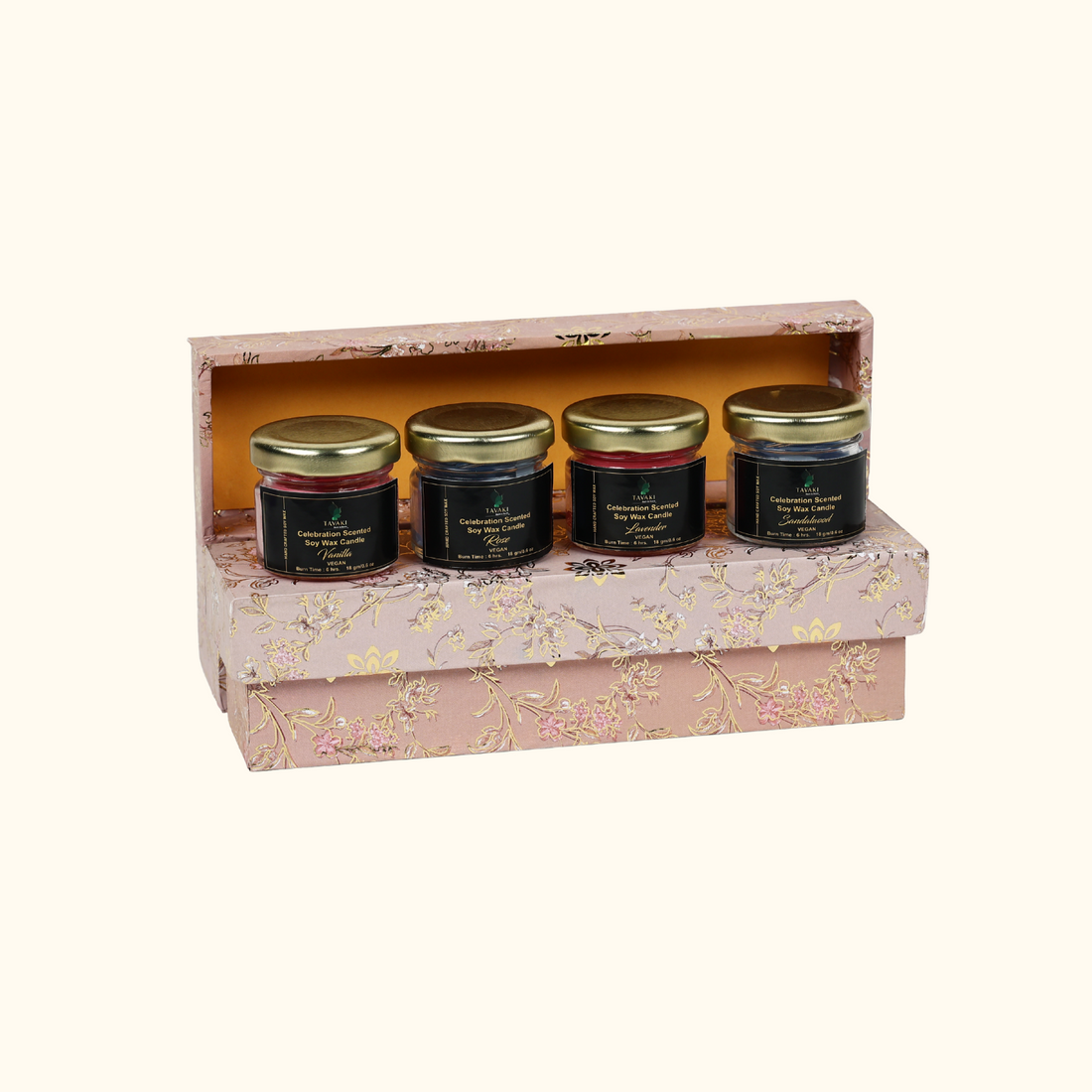 Celebration Scented Soy Wax Candle — Pack of 4