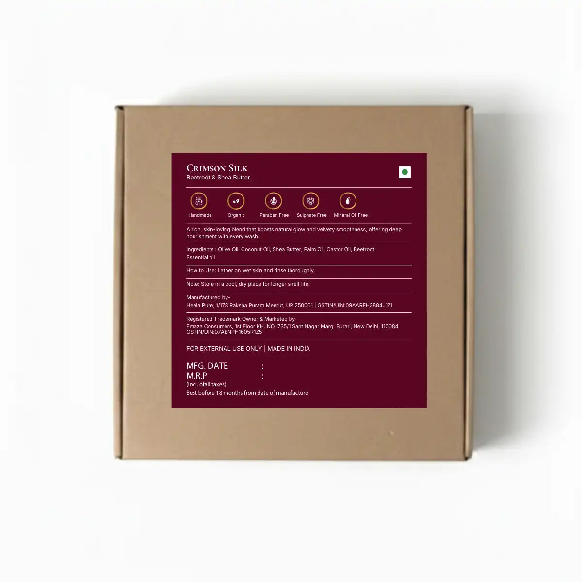 Crimson Silk – Beetroot & Shea Butter