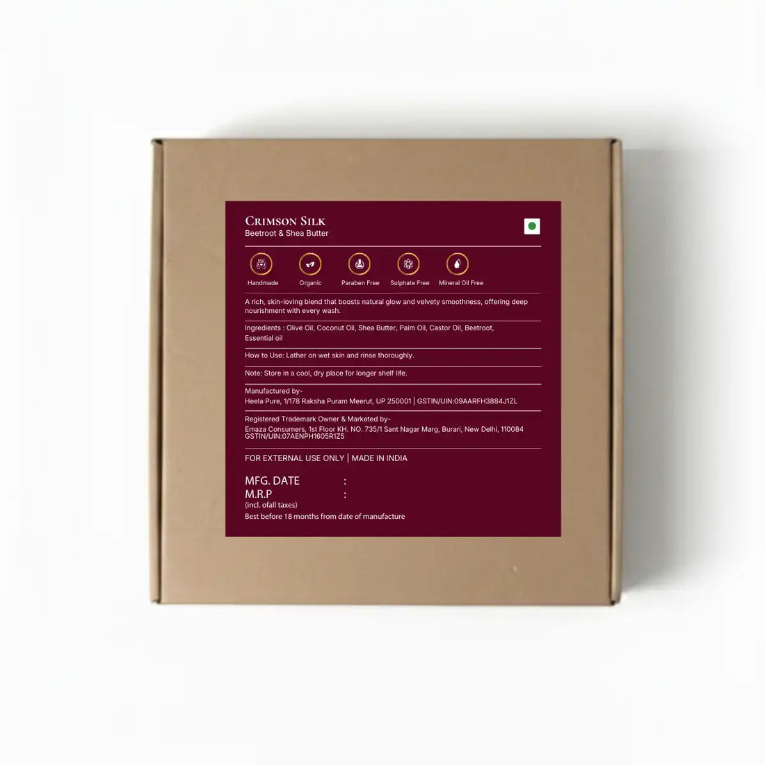 Crimson Silk – Beetroot & Shea Butter