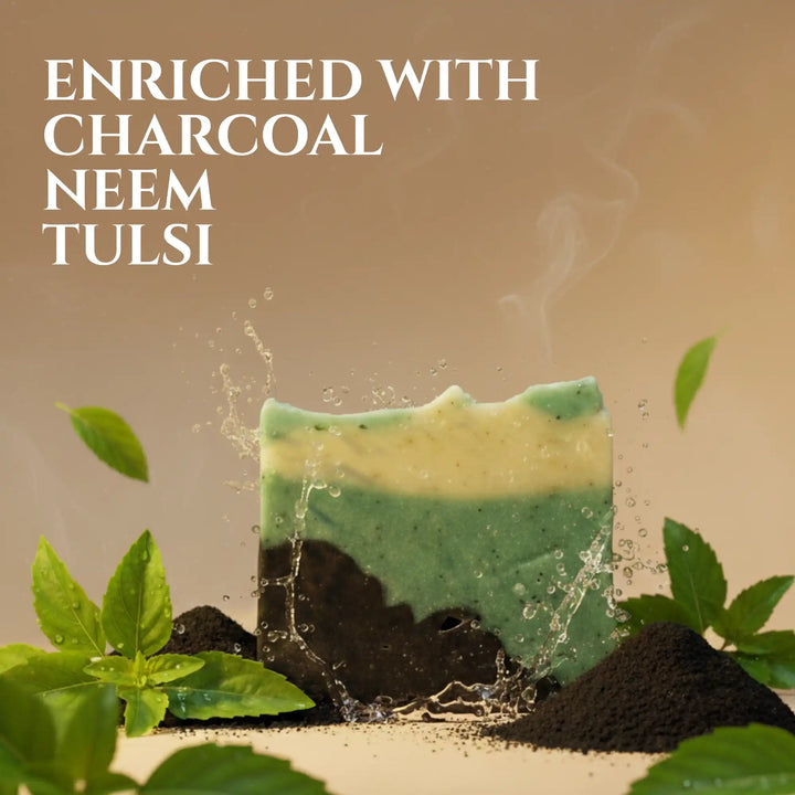Divine Detox – Neem, Tulsi & Activated Charcoal