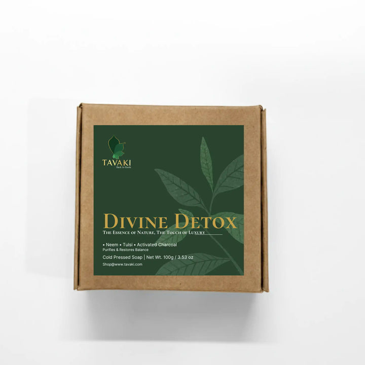 Divine Detox – Neem, Tulsi & Activated Charcoal
