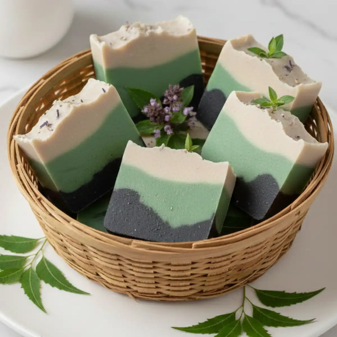 Divine Detox – Neem, Tulsi & Activated Charcoal