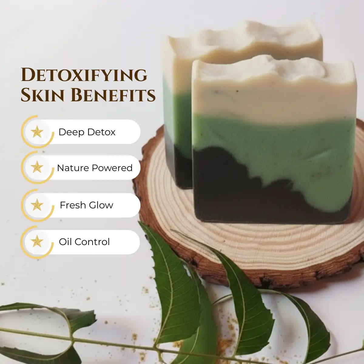 Divine Detox – Neem, Tulsi & Activated Charcoal