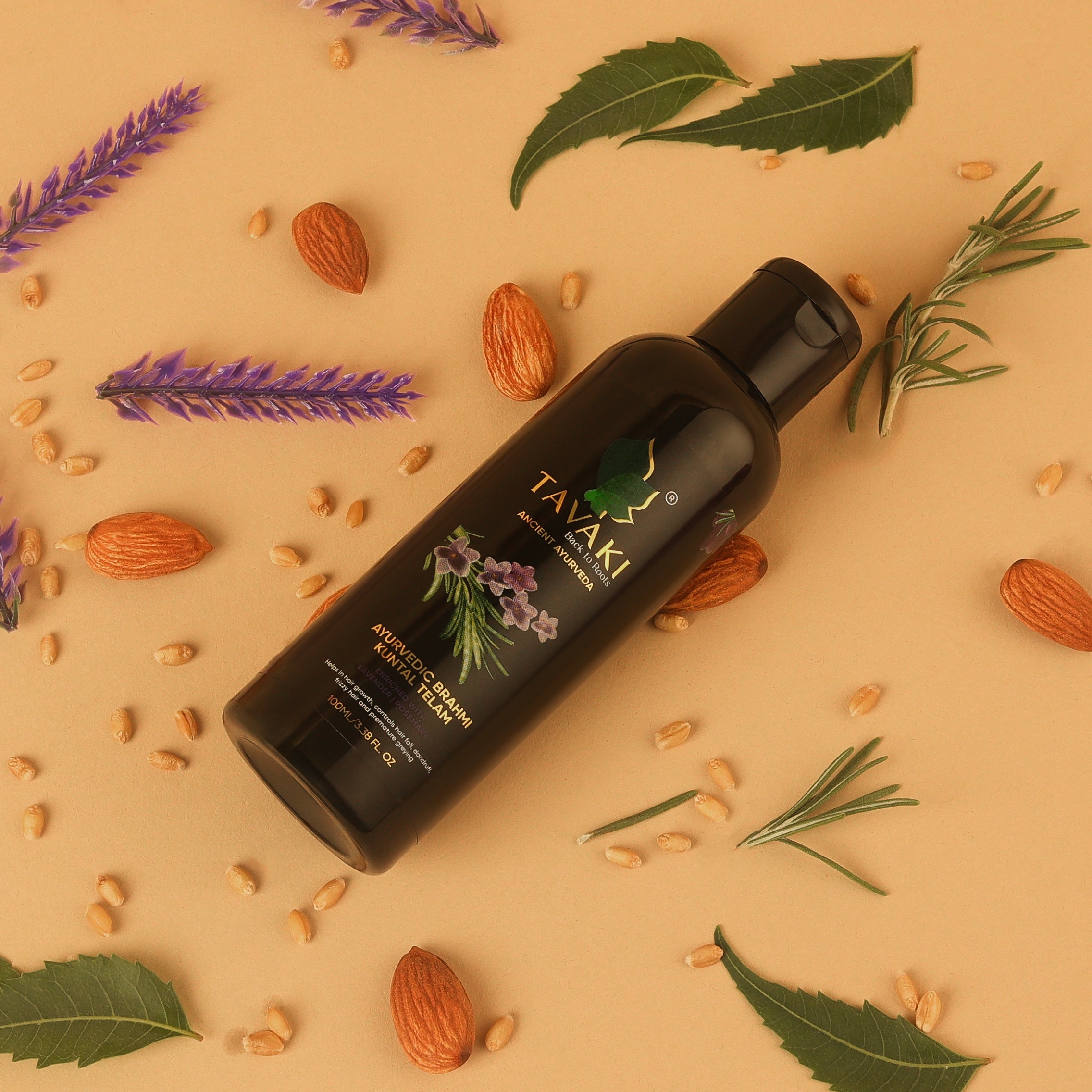 Ayurvedic Brahmi Kuntal With Rosemery Oil