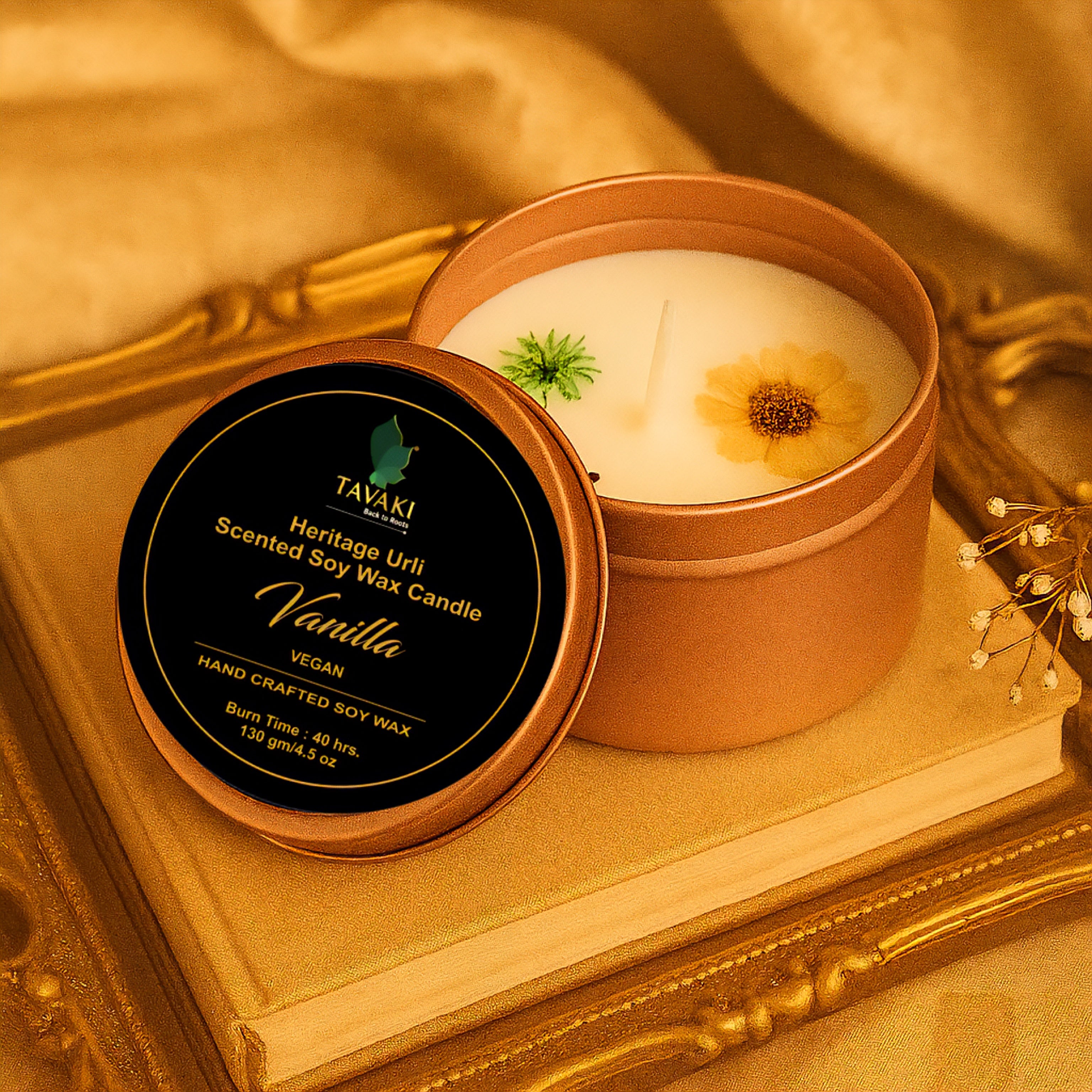 Heritage Urli Scented Soy Wax Candle