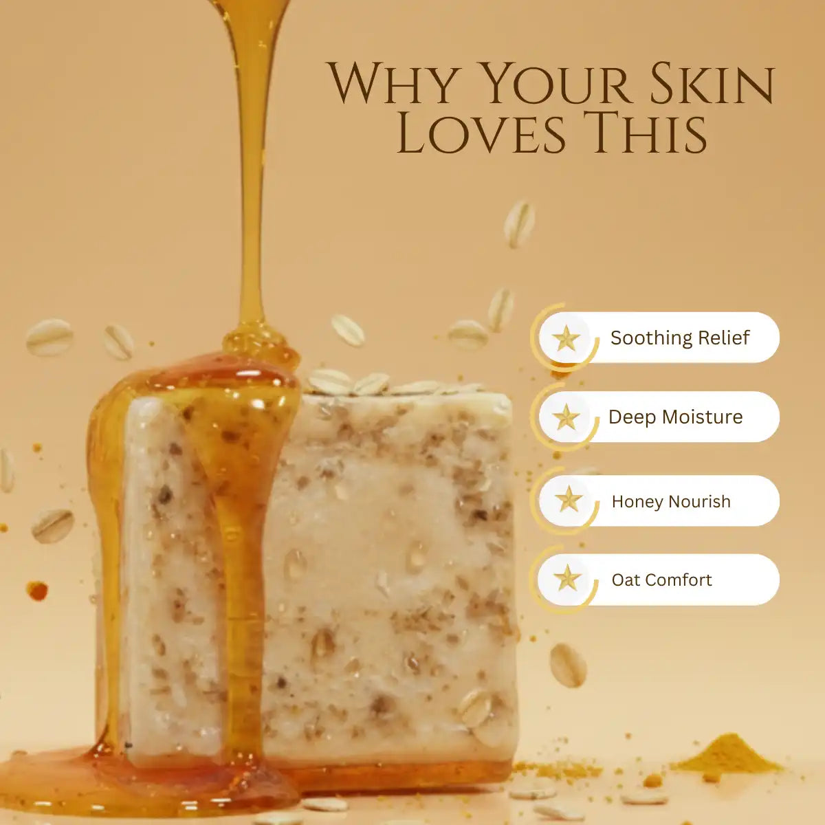 Rustic Glow – Honey & Oats