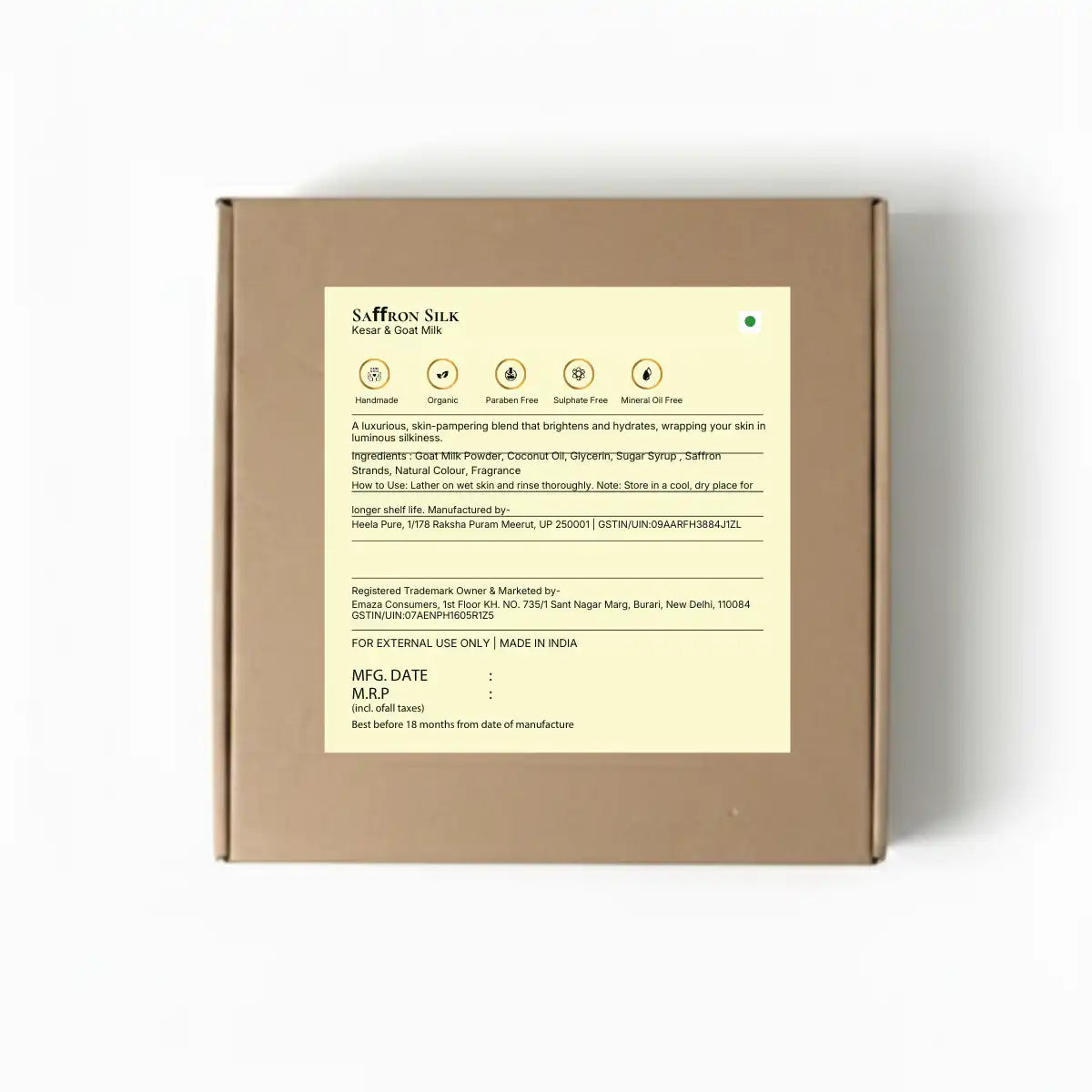 Saffron Silk – Kesar & Goat Milk