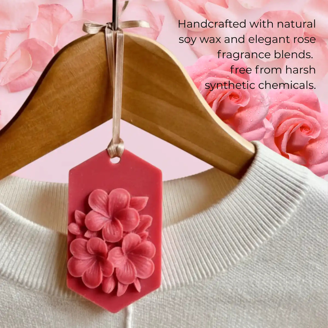 Rose Soy Aroma Freshener
