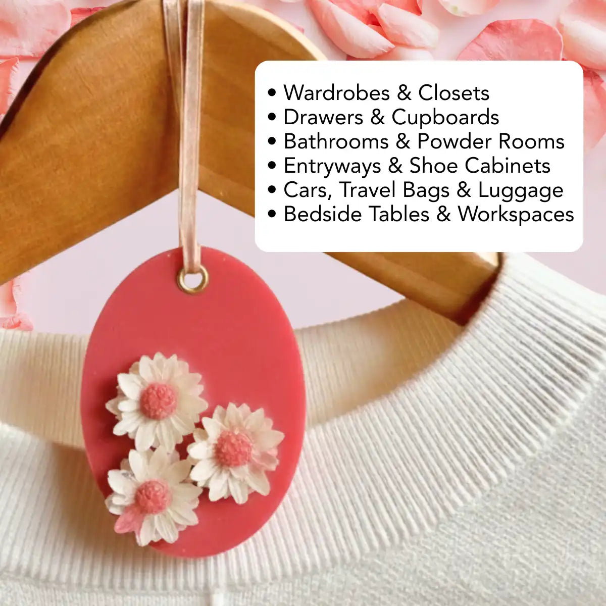 Rose Soy Aroma Freshener