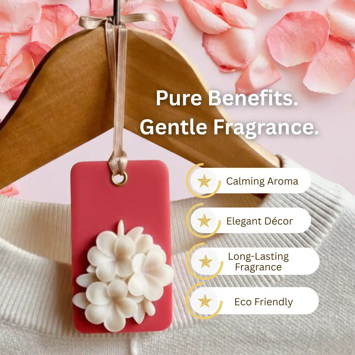 Rose Soy Aroma Freshener