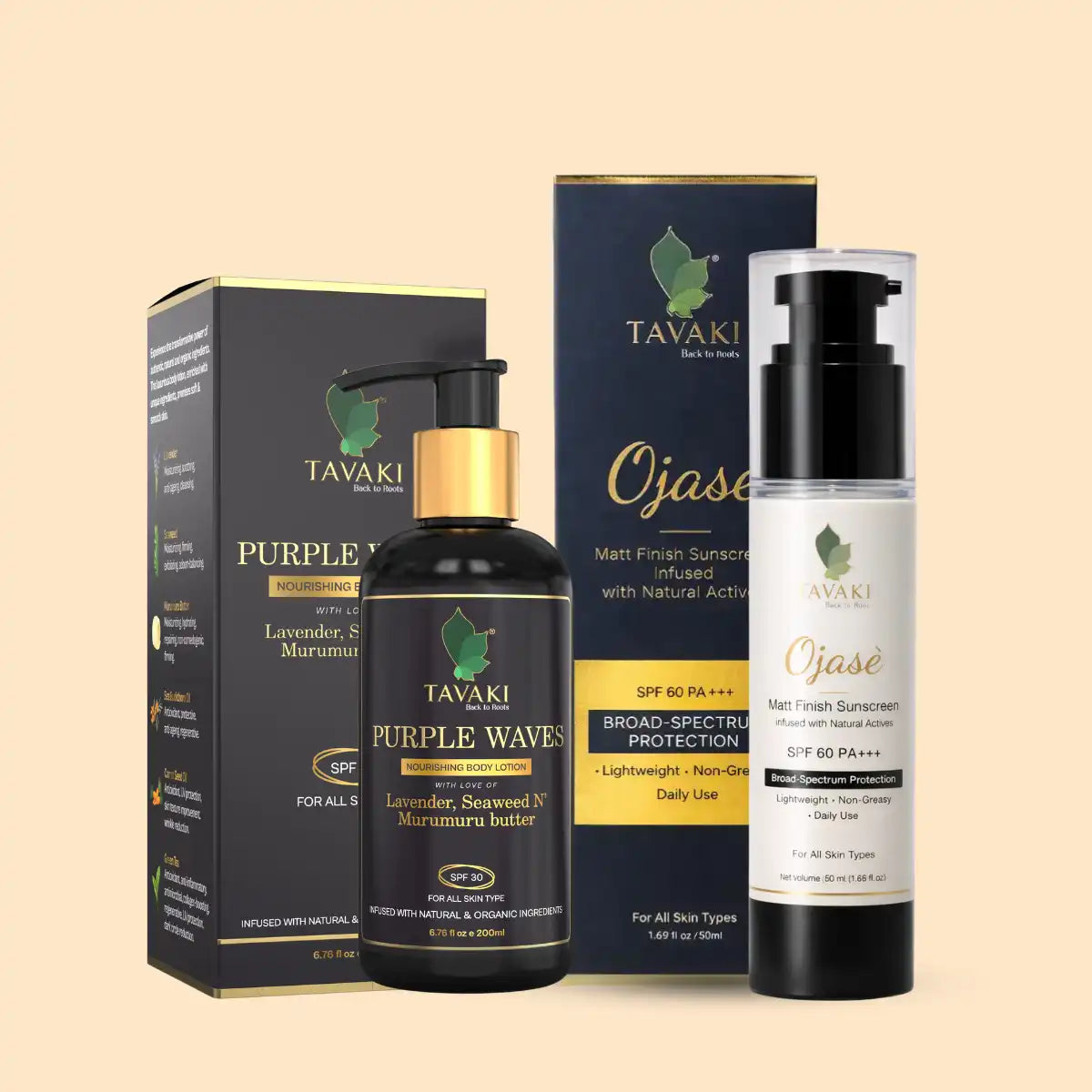 Sun Safe Skin Combo – Lotion + Sunscreen