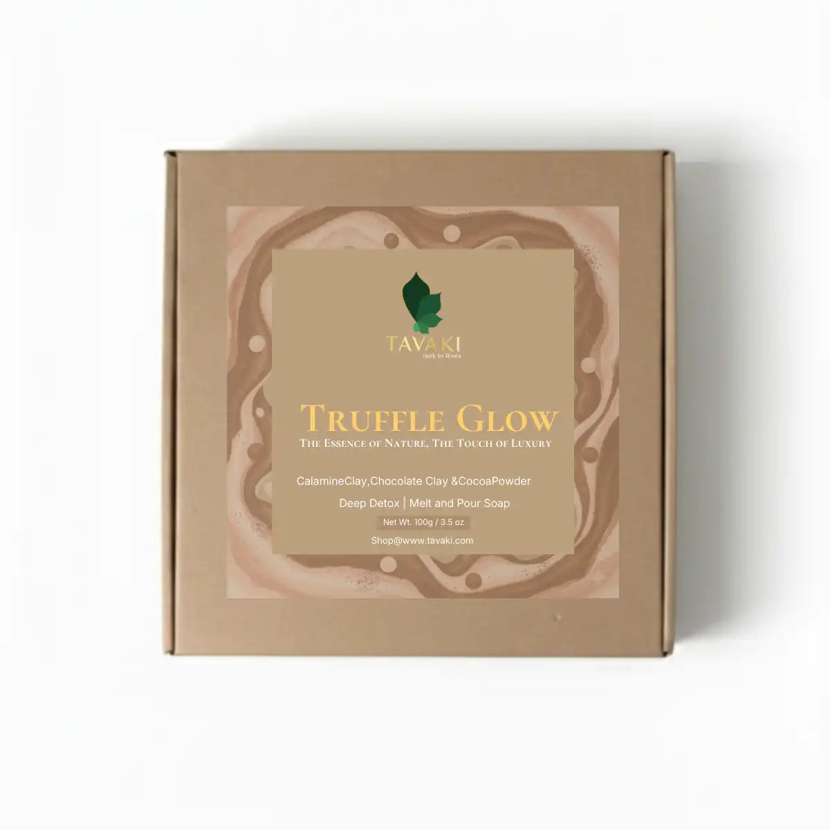 Truffle Glow – Calamine Clay, Chocolate Clay & Cocoa Powder