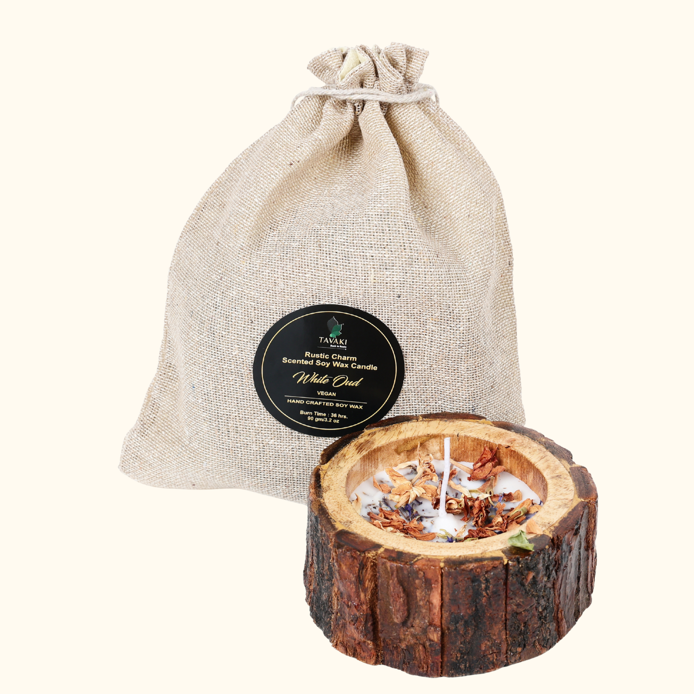 Rustic Charm Scented Soy Wax Candle
