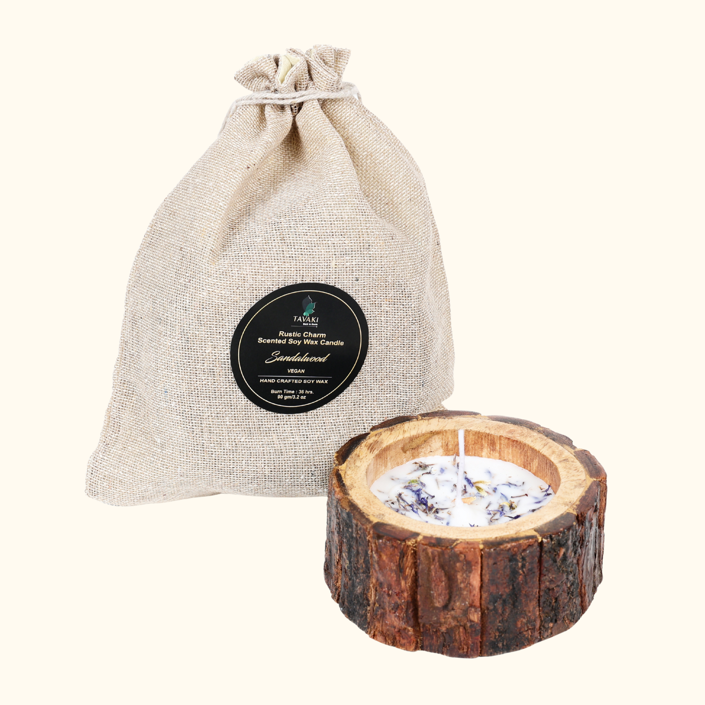 Rustic Charm Scented Soy Wax Candle