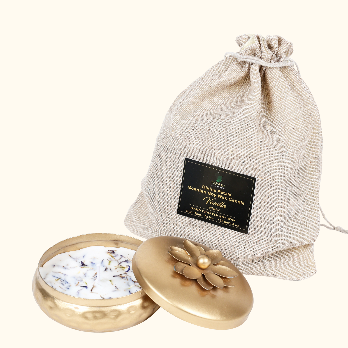 Divine Petals Scented Soy Wax Candle