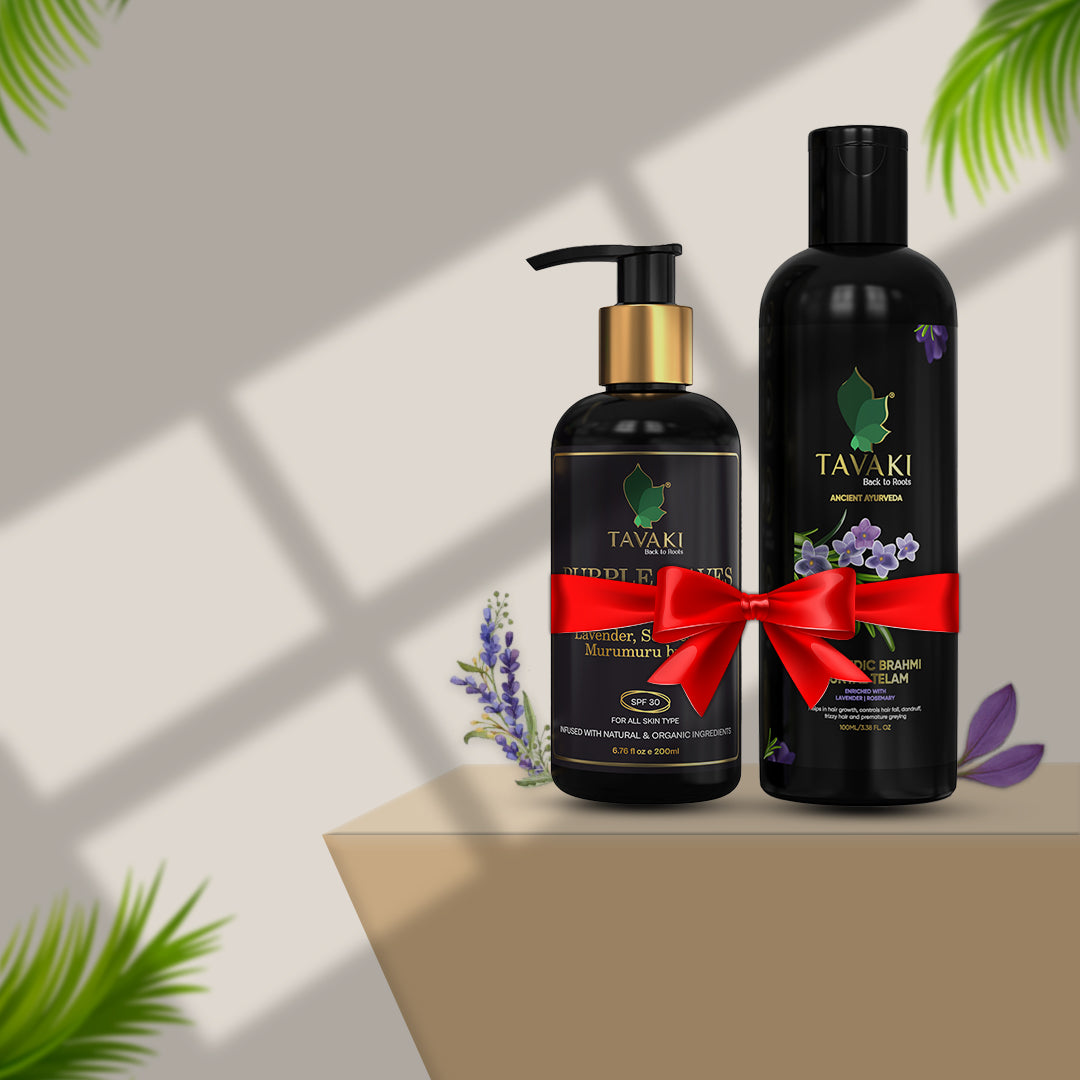 Tavaki Ayurveda & Natural Waves Ritual — A Luxurious Duo of Ayurvedic Hair Revival and Plant-Powered Skin Nourishment.