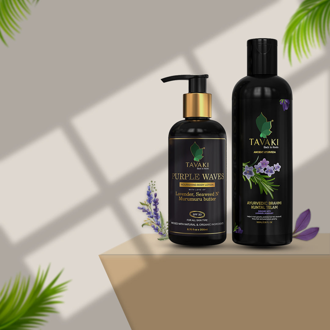 Tavaki Ayurveda & Natural Waves Ritual — A Luxurious Duo of Ayurvedic Hair Revival and Plant-Powered Skin Nourishment.